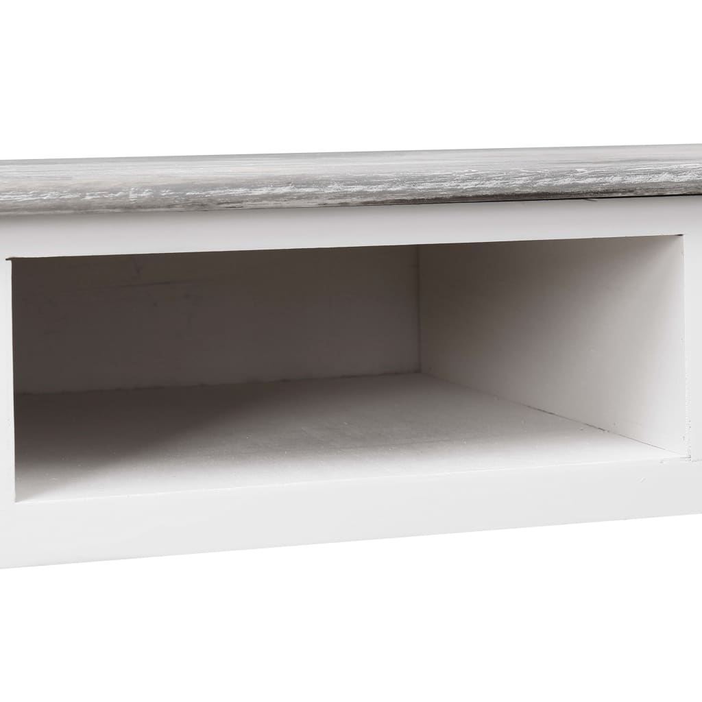 Pisaći stol sivi 110 x 45 x 76 cm drveni
