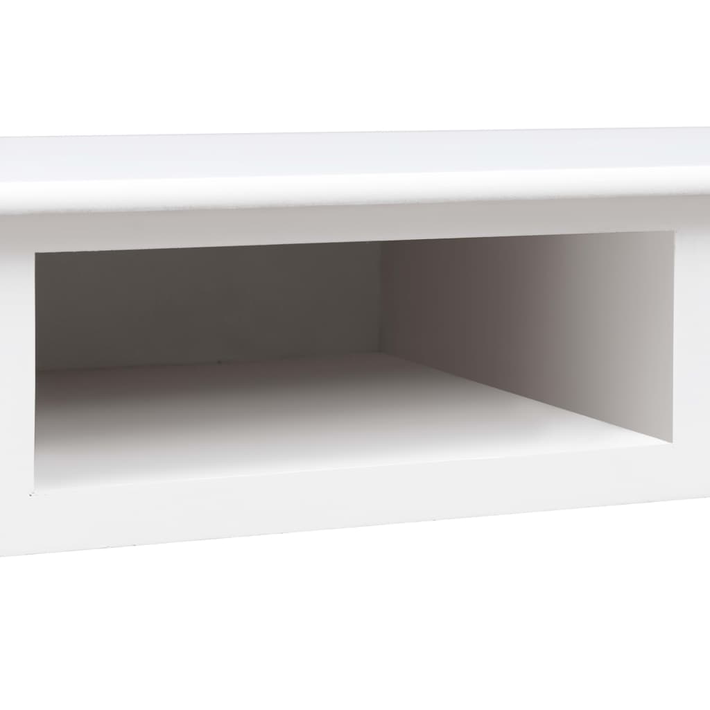 Pisaći stol bijeli 110 x 45 x 76 cm drveni