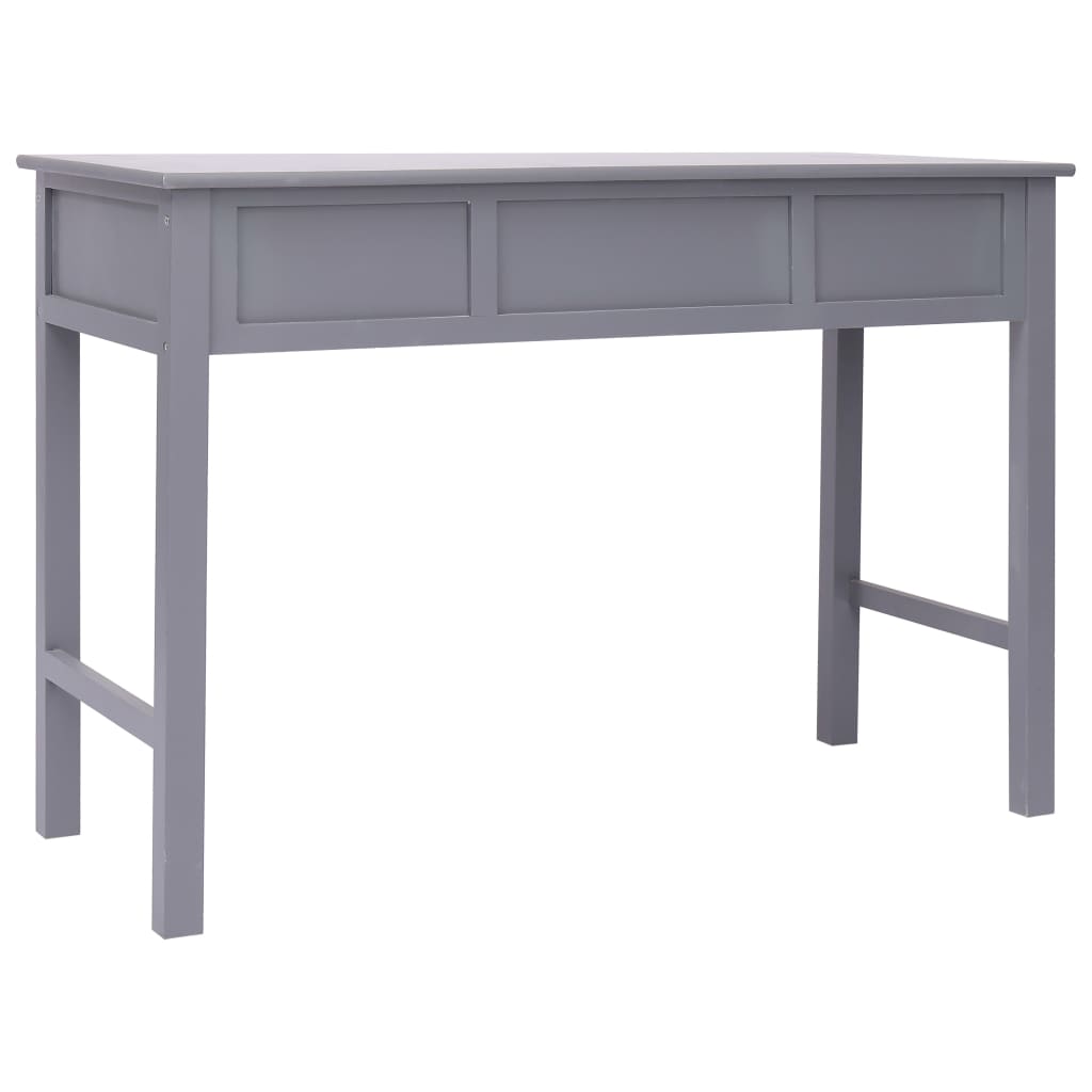 Pisaći stol sivi 110 x 45 x 76 cm drveni