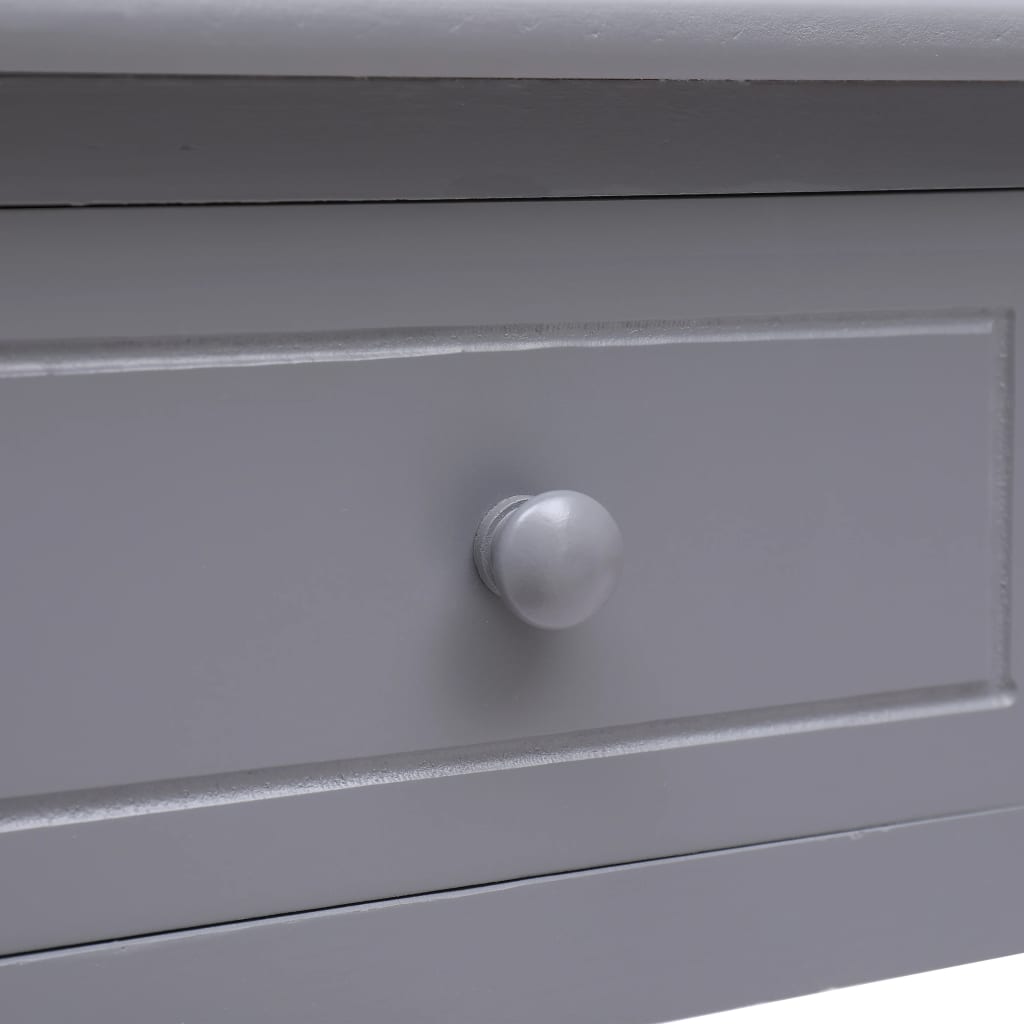 Pisaći stol sivi 110 x 45 x 76 cm drveni