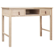 Pisaći stol prirodna boja 110 x 45 x 76 cm drveni