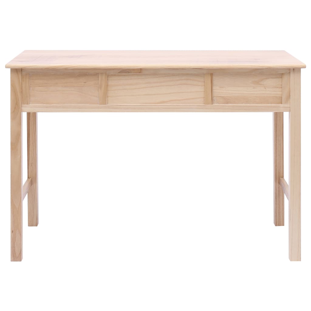 Pisaći stol prirodna boja 110 x 45 x 76 cm drveni