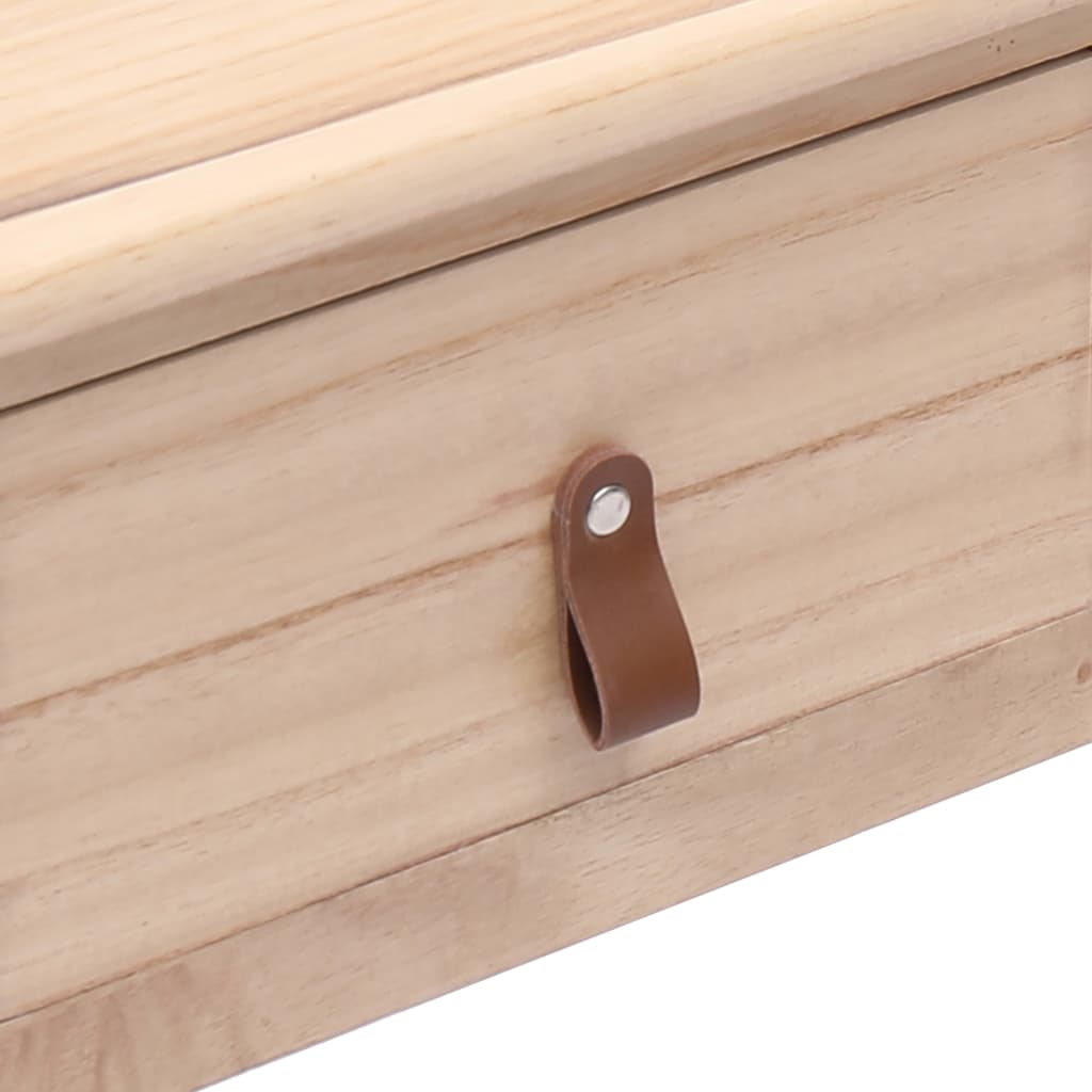 Pisaći stol prirodna boja 110 x 45 x 76 cm drveni