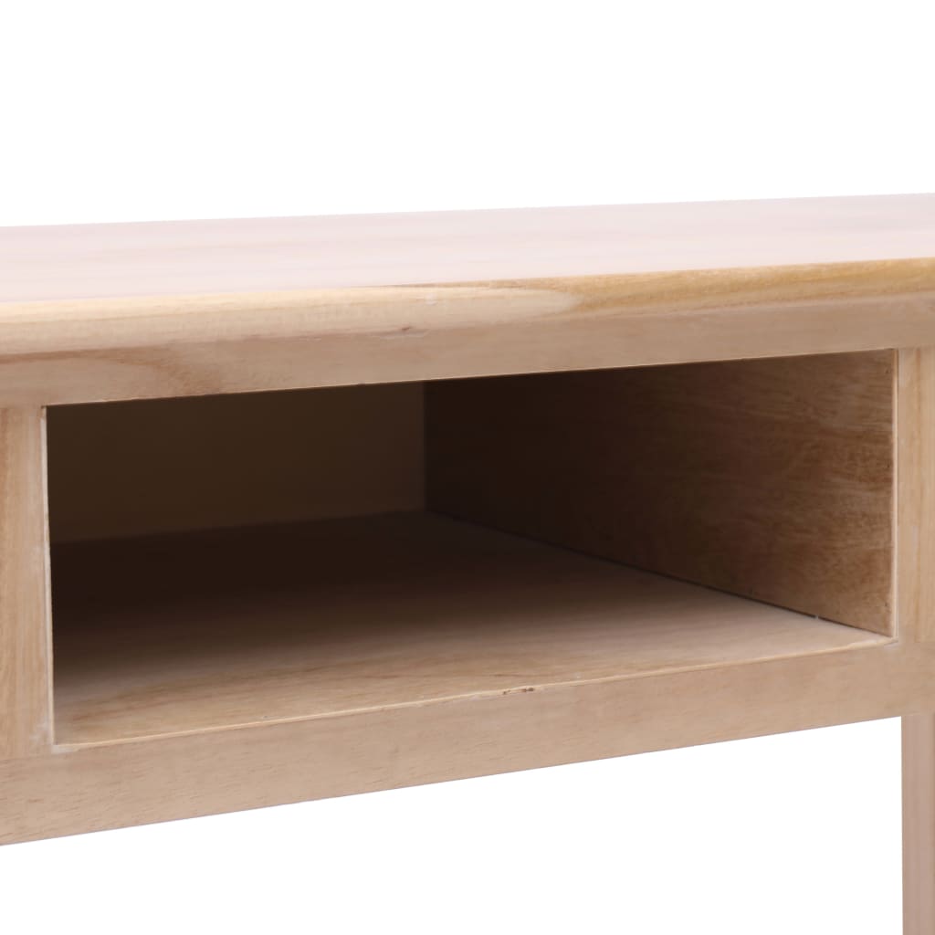 Pisaći stol prirodna boja 110 x 45 x 76 cm drveni