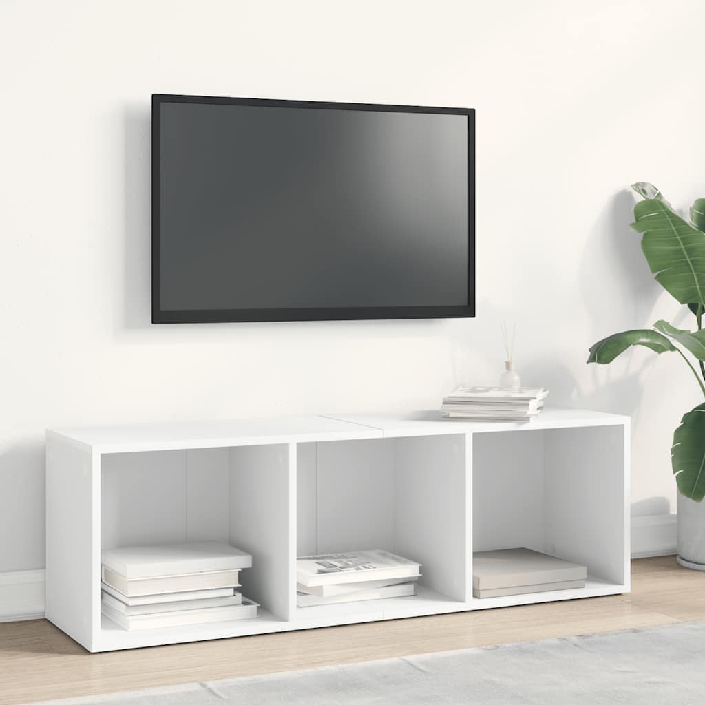 Ormarić za knjige/TV bijeli 36 x 30 x 114 cm konstruirano drvo