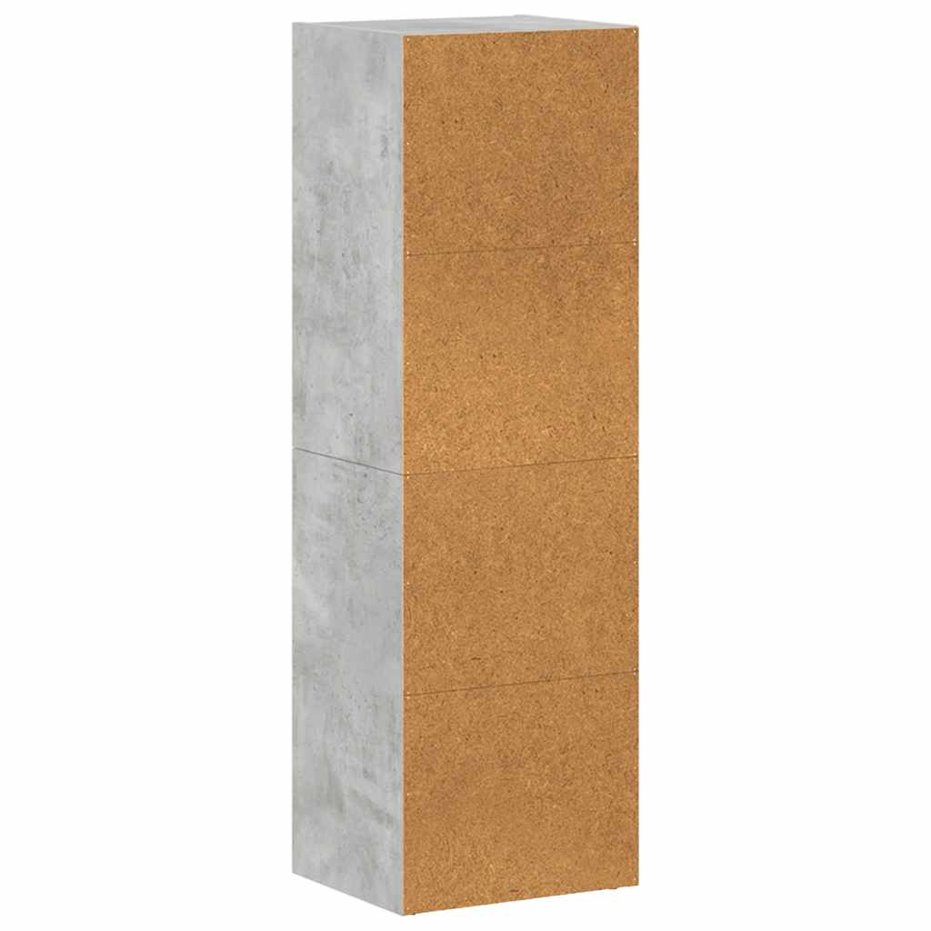 Ormarić za knjige/TV boja betona 36x30x114 cm konstruirano drvo