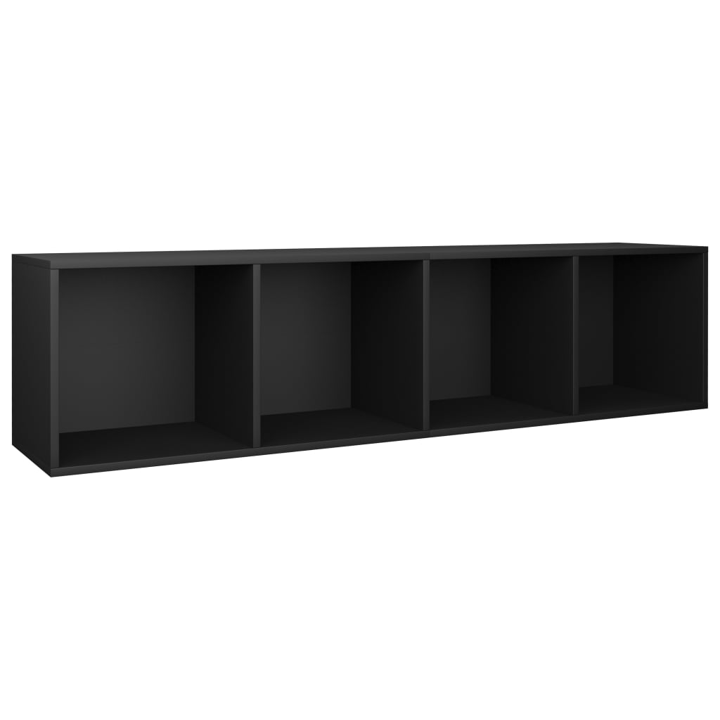 Ormarić za knjige/TV crni 36 x 30 x 143 cm konstruirano drvo