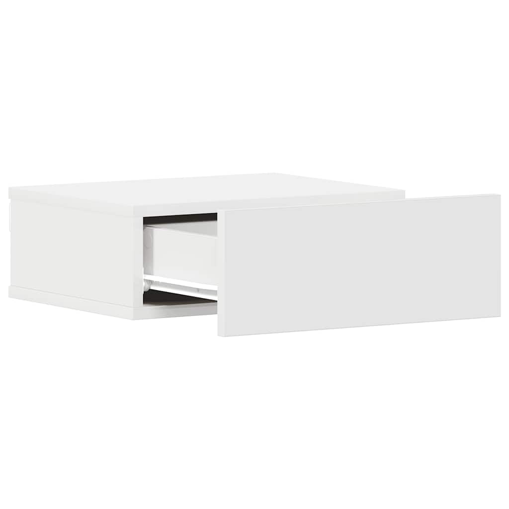 Viseći noćni ormarići 2 kom 40 x 30 x 15 cm konstruirano drvo