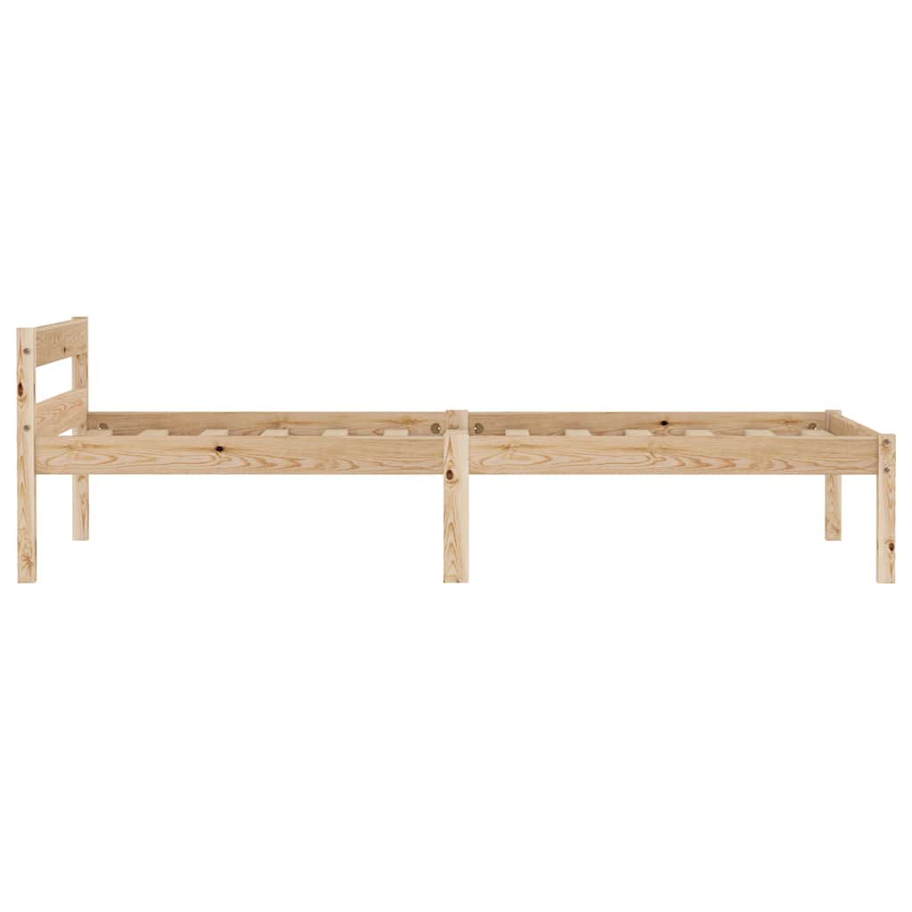 Okvir za krevet od masivne borovine 100 x 200 cm
