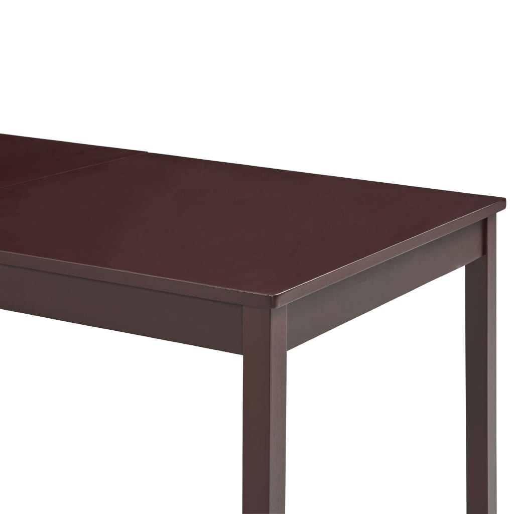 Blagavaonski stol tamnosmeđi 180 x 90 x 73 cm od borovine