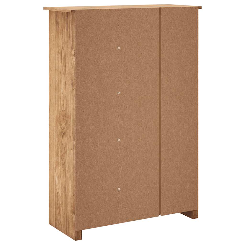 Ormar od borovine s 3 vrata 118x50x171,5 cm asortiman Panama