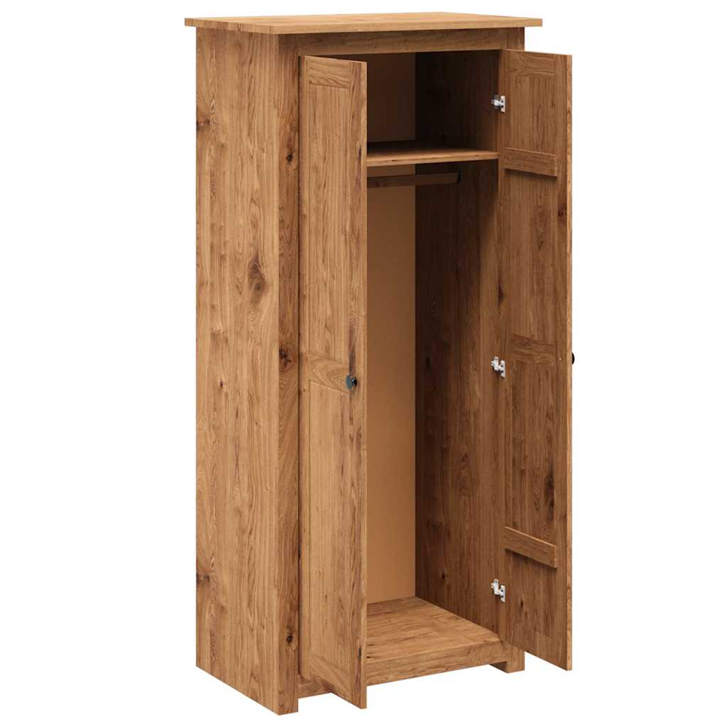 Ormar od masivne borovine 80 x 50 x 171,5 cm asortiman Panama