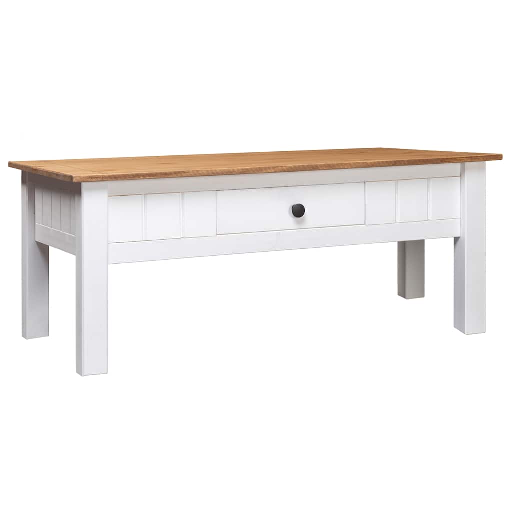 Stolić za kavu od borovine bijeli 100x60x43,5 cm asortiman Panama