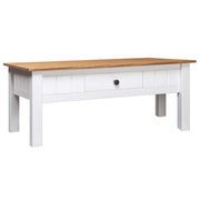 Stolić za kavu od borovine bijeli 100x60x43,5 cm asortiman Panama