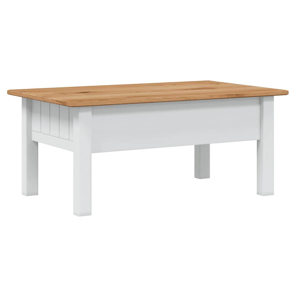 Stolić za kavu od borovine bijeli 100x60x43,5 cm asortiman Panama