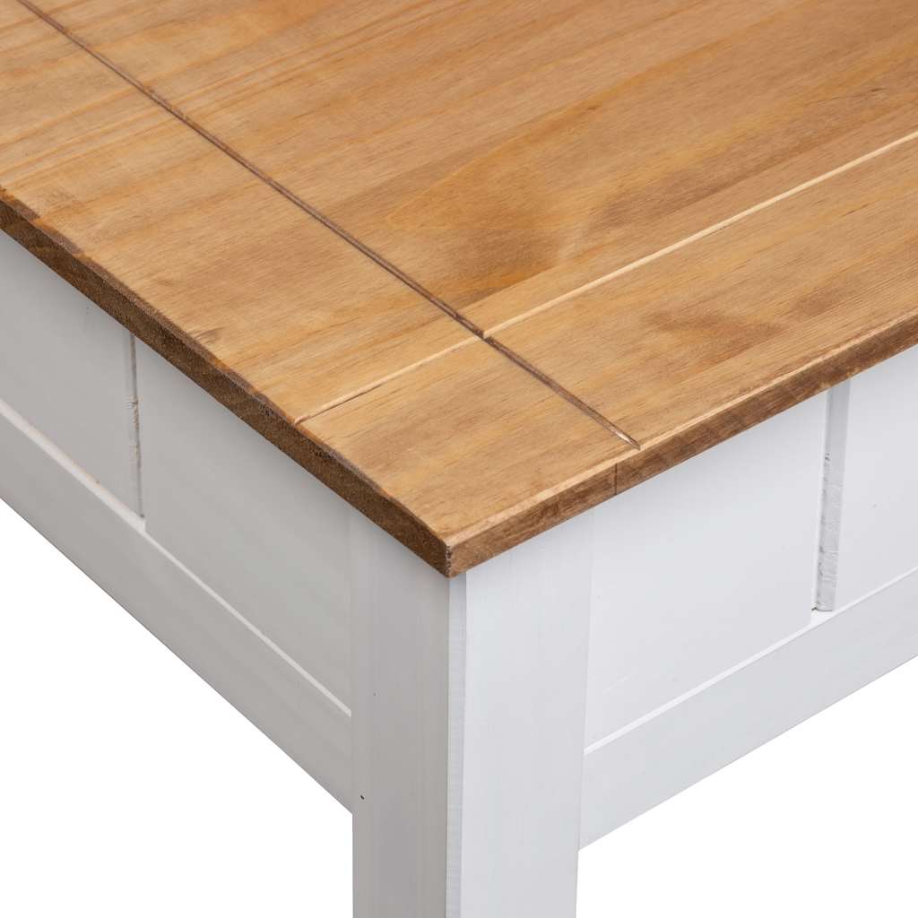 Stolić za kavu od borovine bijeli 100x60x43,5 cm asortiman Panama