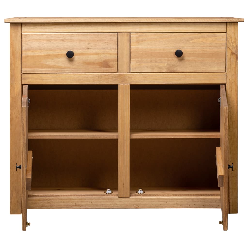 Komoda od masivne borovine 93 x 40 x 80 cm asortiman Panama