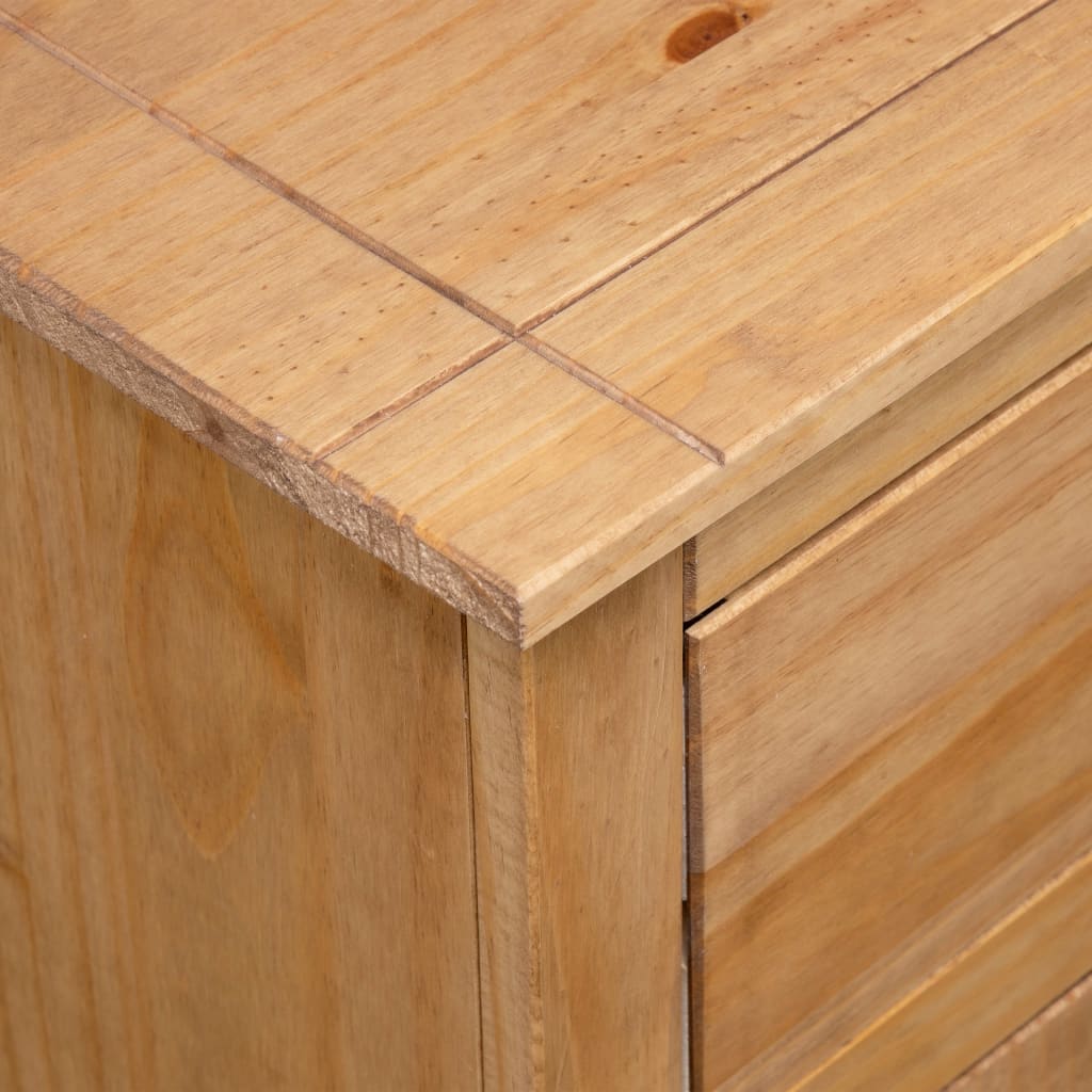 Komoda od masivne borovine 93 x 40 x 80 cm asortiman Panama