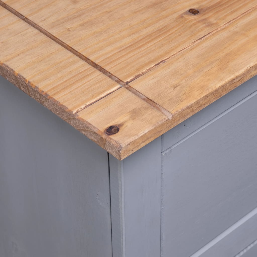 Komoda od masivne borovine 93 x 40 x 80 cm asortiman Panama
