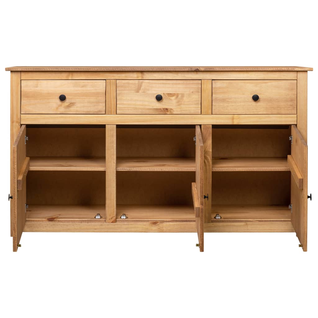 Komoda od masivne borovine 135 x 40 x 80 cm asortiman Panama