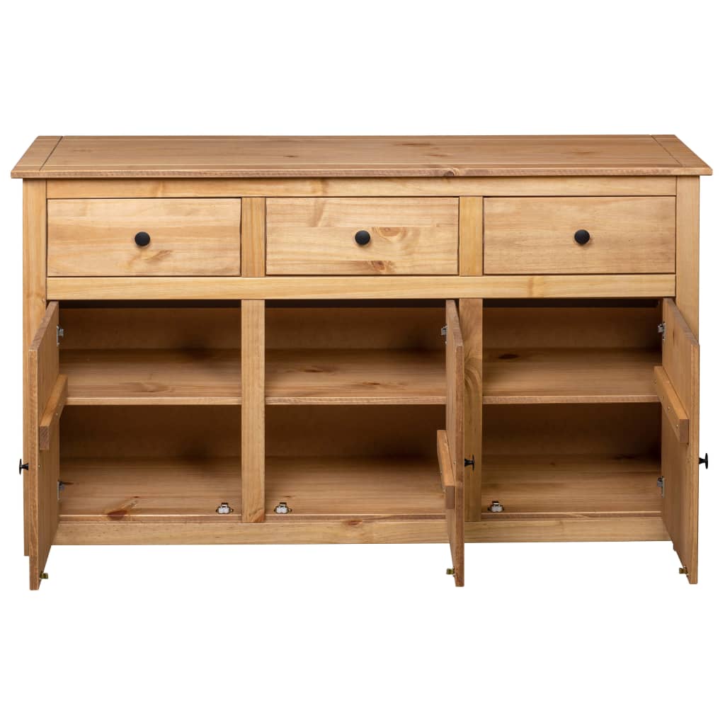 Komoda od masivne borovine 135 x 40 x 80 cm asortiman Panama