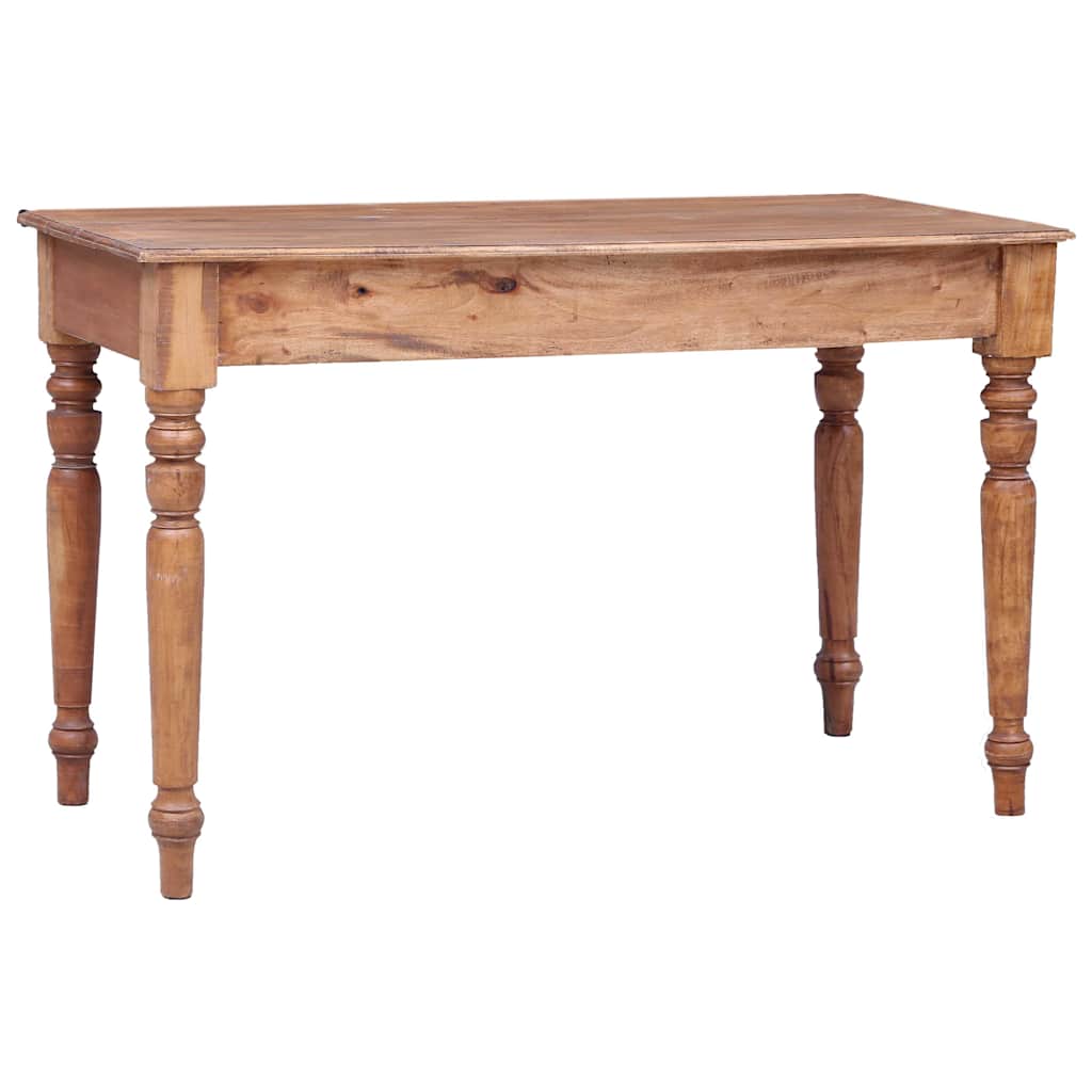 Radni stol s ladicama 117 x 57 x 75 cm masivno drvo mahagonija