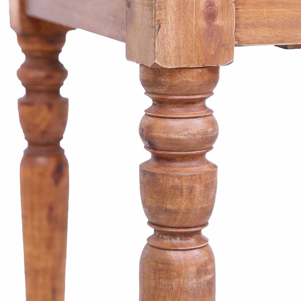 Radni stol s ladicama 117 x 57 x 75 cm masivno drvo mahagonija