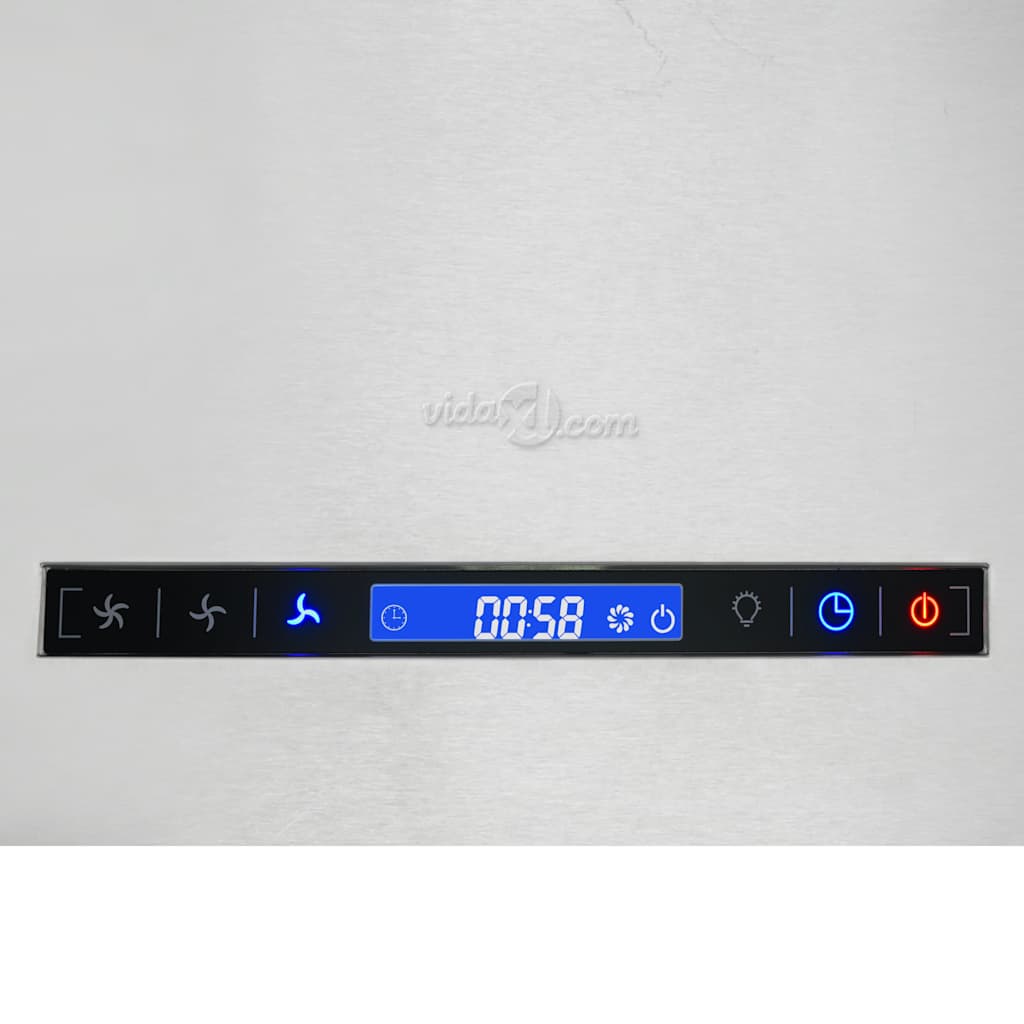 Viseća otočna napa sa senzorom na dodir LCD 55 cm čelična