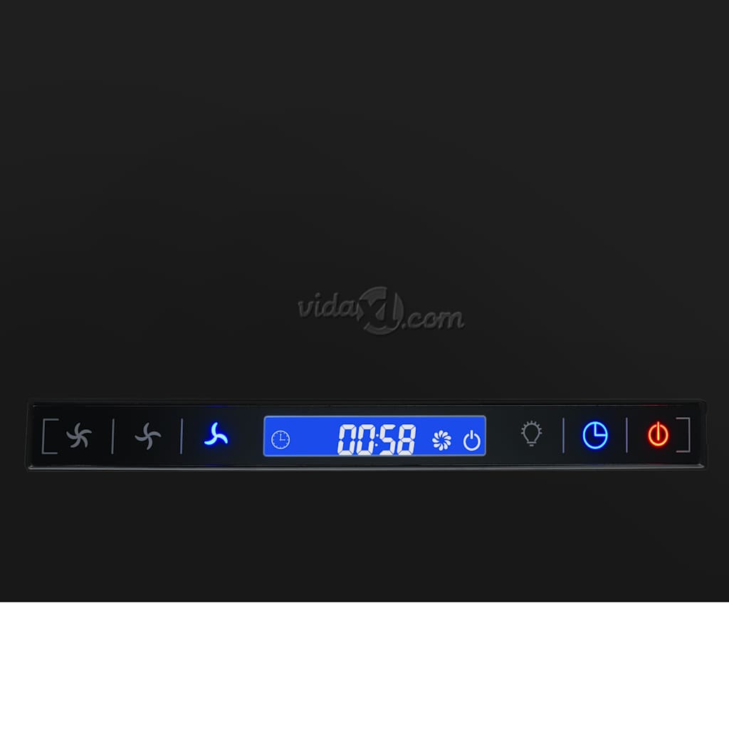 Viseća otočna napa sa senzorom na dodir LCD 55 cm čelična