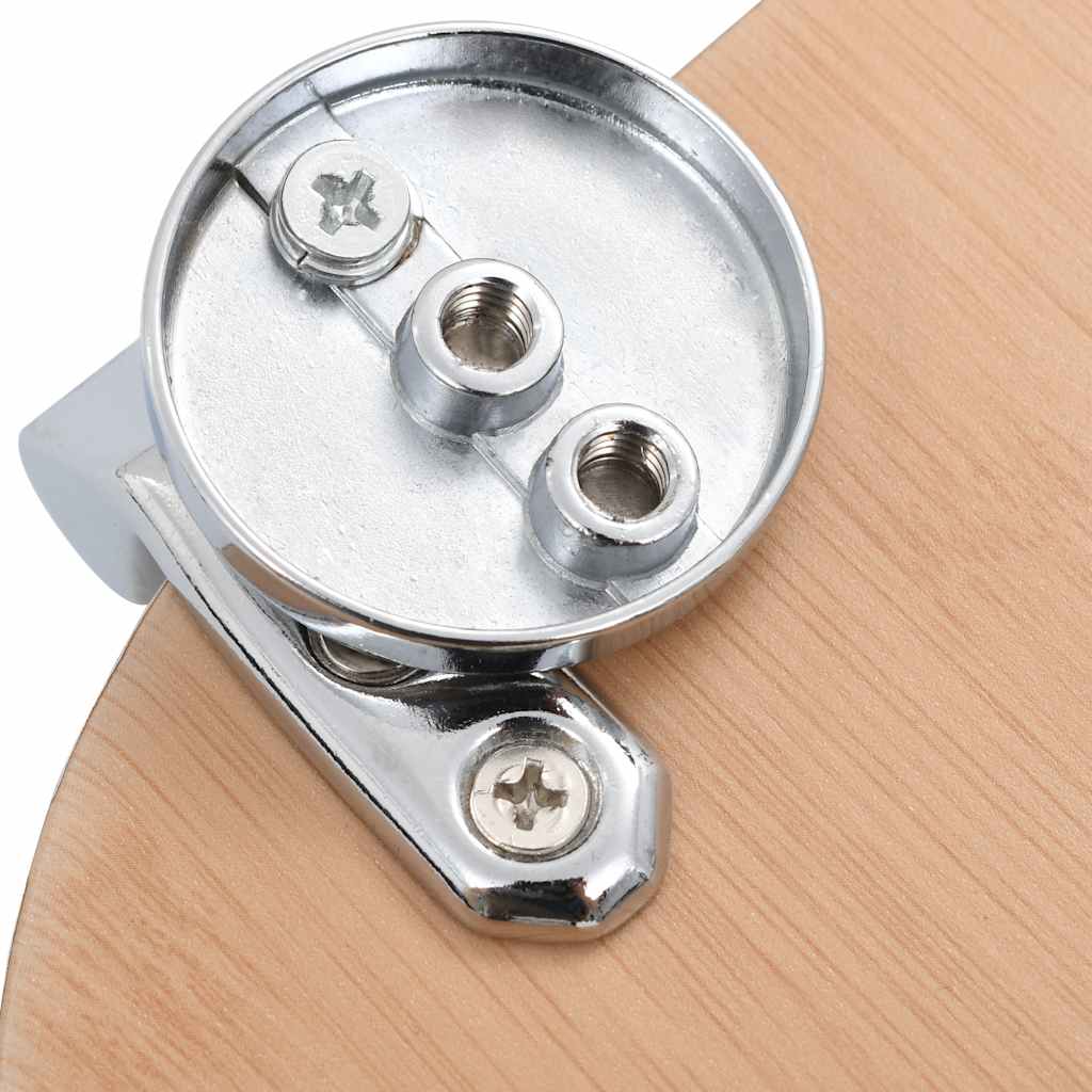 Toaletna daska 2 kom MDF uzorak bambusa