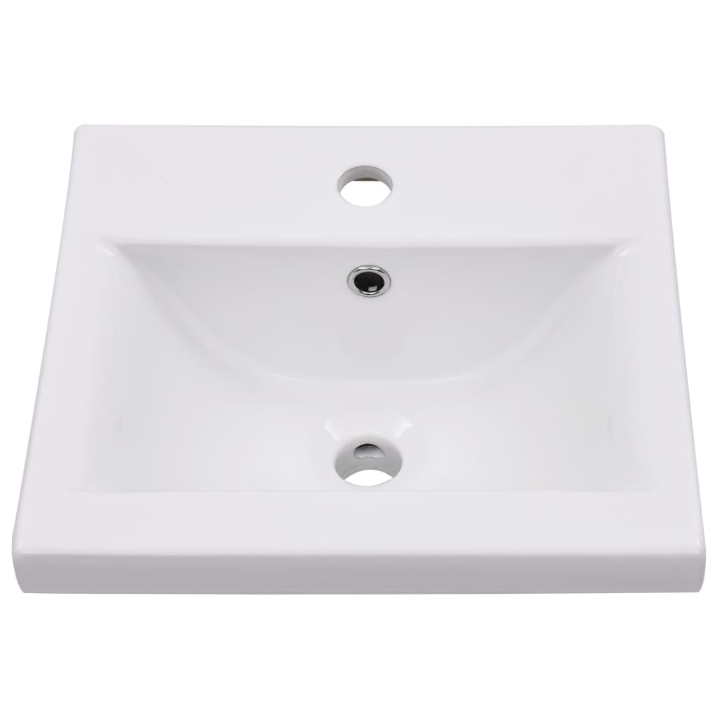 Ugradbeni umivaonik 42 x 39 x 18 cm keramički bijeli