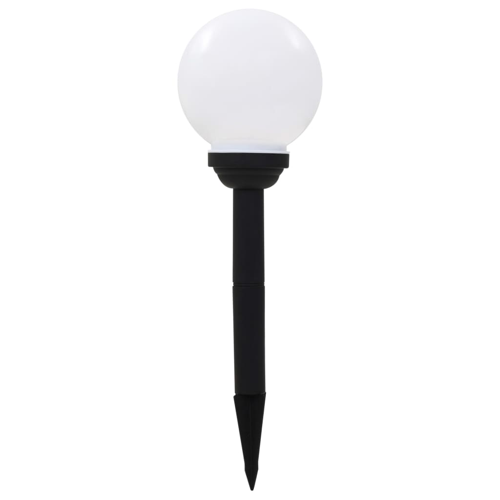 Vanjske solarne svjetiljke 6 kom LED kuglaste 20 cm RGB