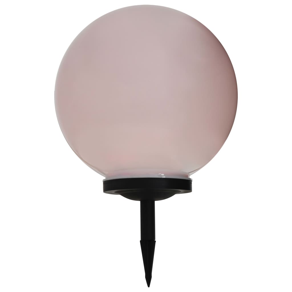 Vanjske solarne svjetiljke 2 kom LED kuglaste 40 cm RGB