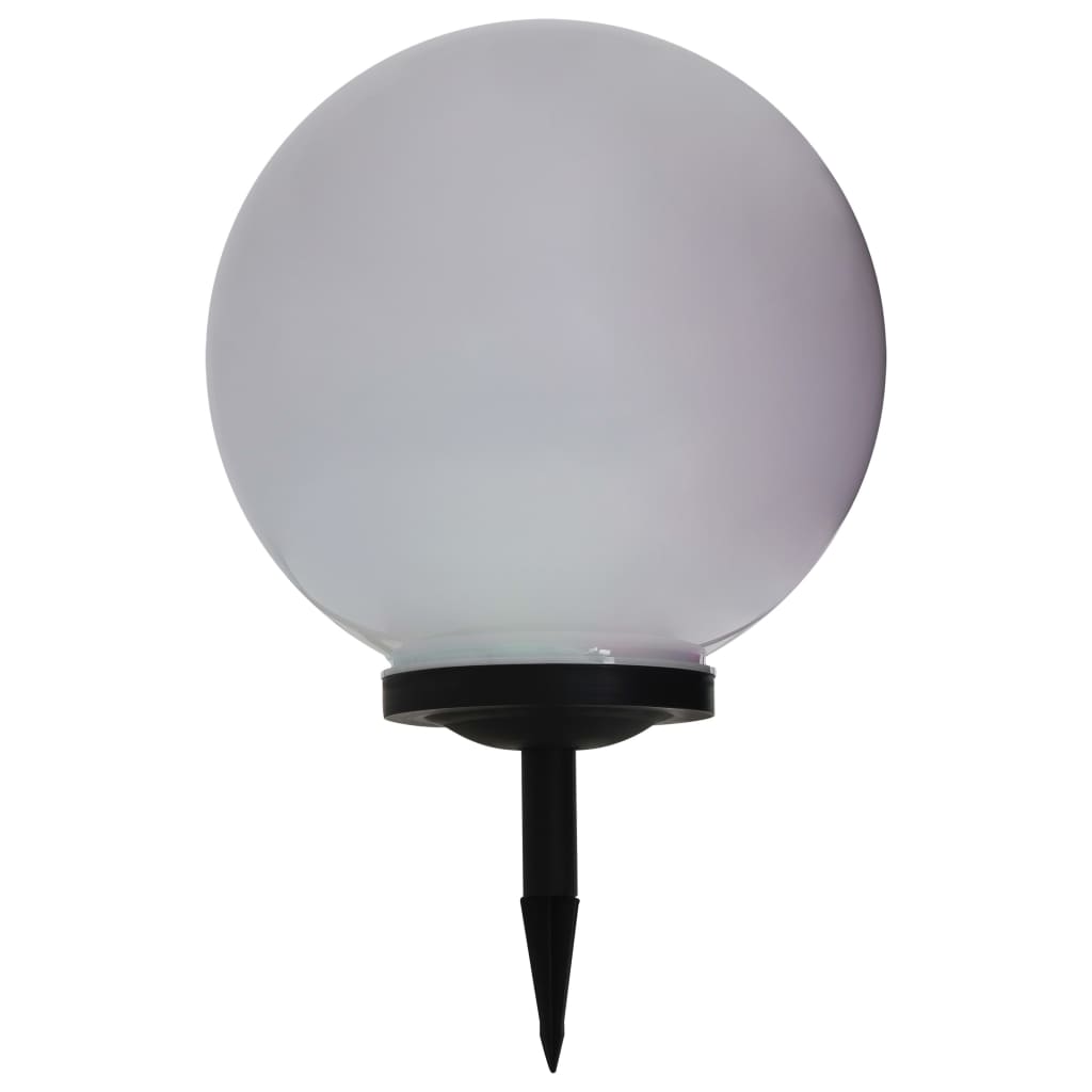 Vanjske solarne svjetiljke 2 kom LED kuglaste 40 cm RGB