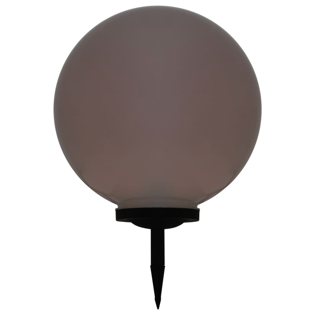 Vanjske solarne svjetiljke 2 kom LED kuglaste 50 cm RGB