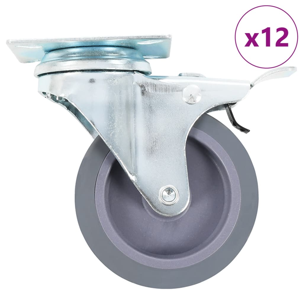 Okretni kotačići 12 kom 75 mm