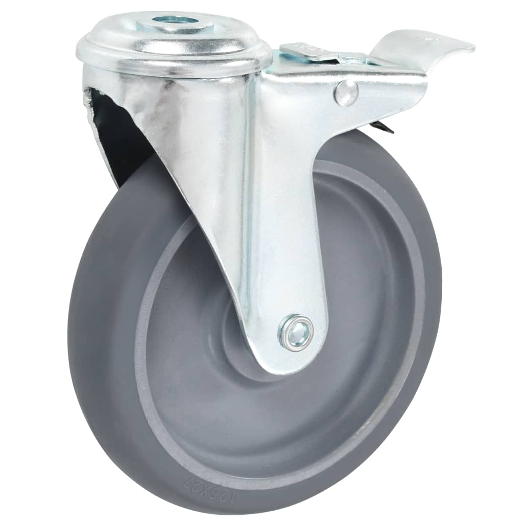 Okretni kotačići s otvorom za vijke 16 kom 125 mm