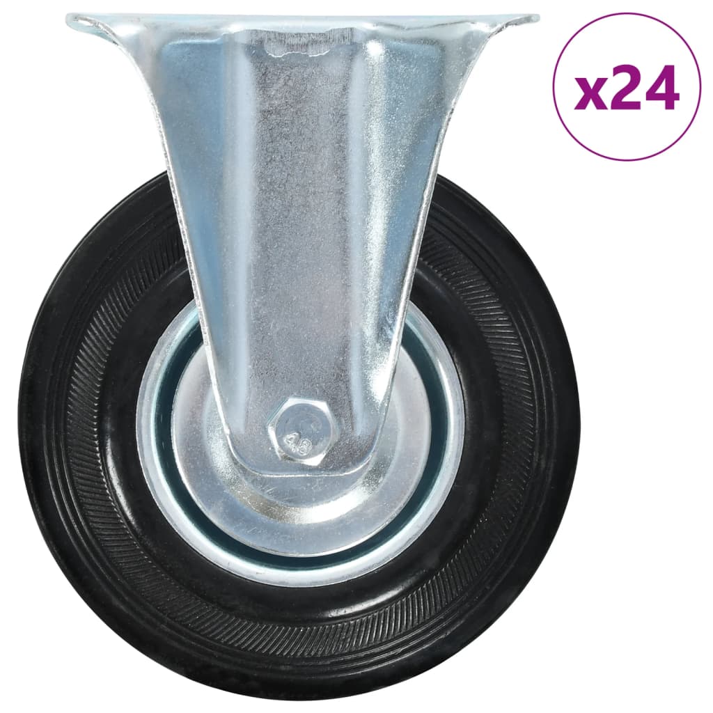 Fiksni kotačići 24 kom 125 mm