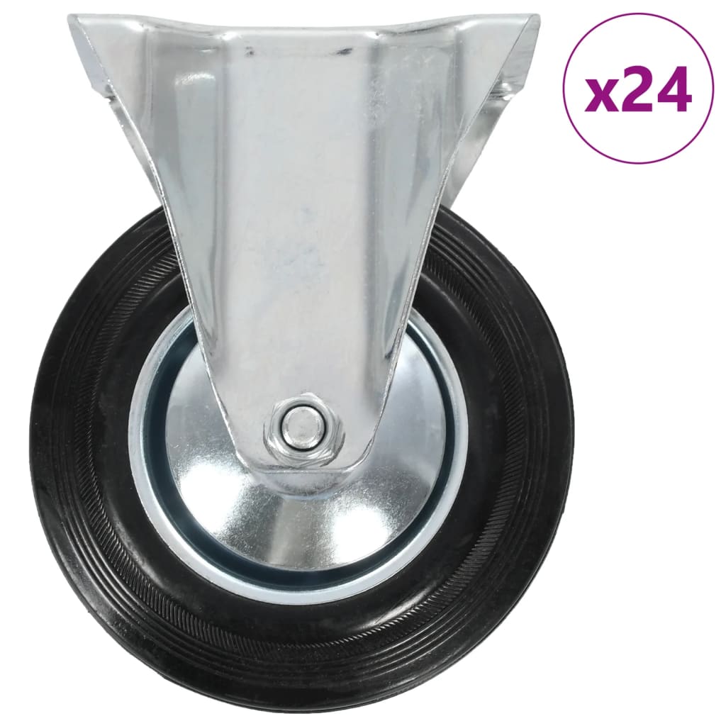 Fiksni kotačići 24 kom 160 mm