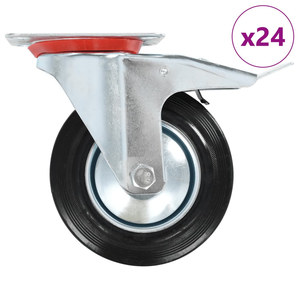 Okretni kotačići 24 kom 160 mm