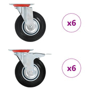 Okretni kotačići 12 kom 125 mm