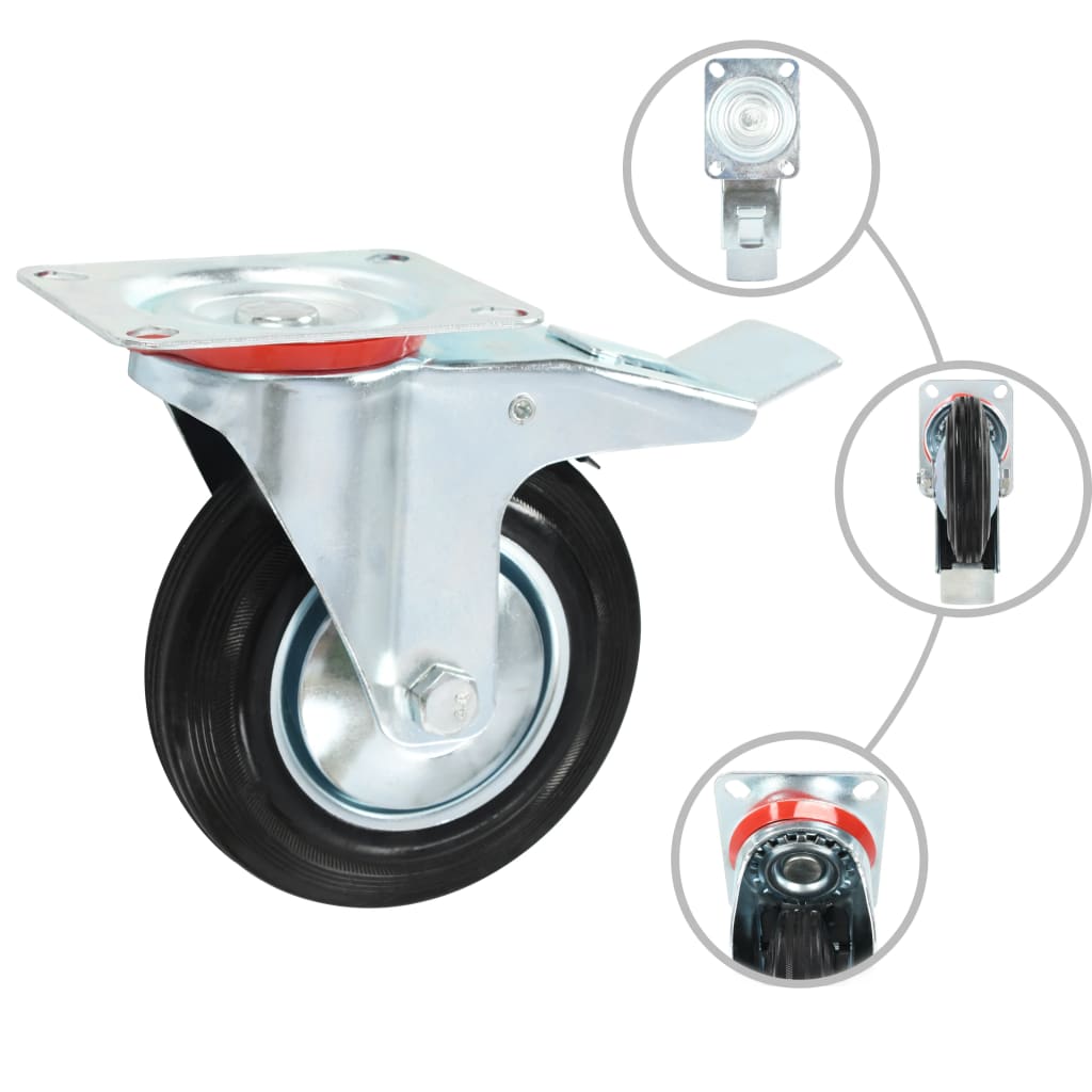 Okretni kotačići 8 kom 160 mm