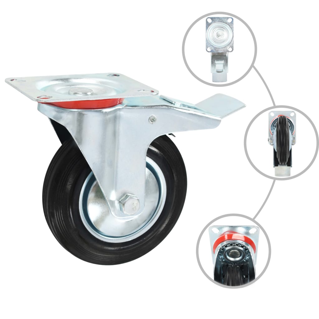 Okretni kotačići 12 kom 160 mm