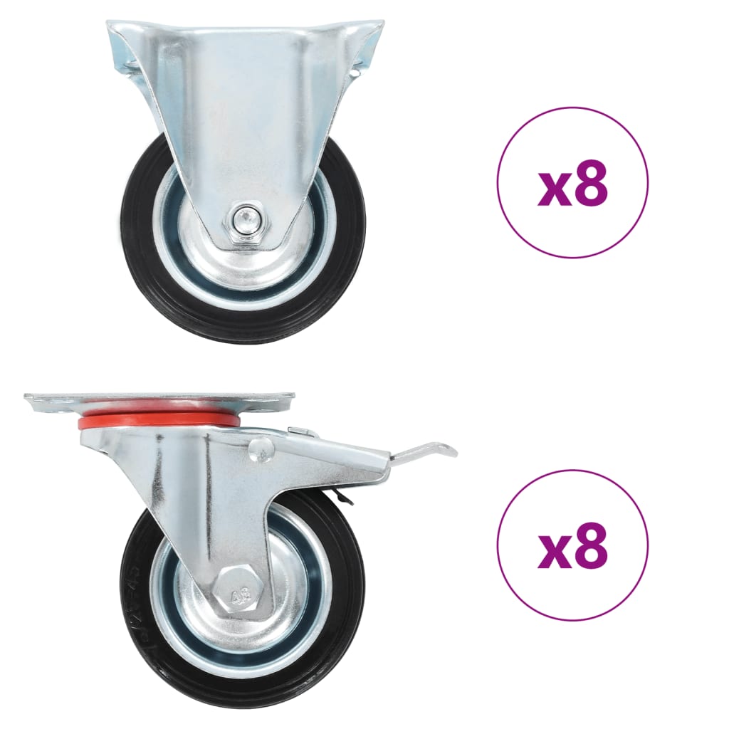 Kotačići 16 kom 75 mm