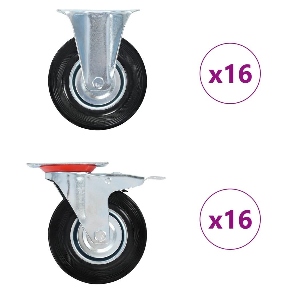 Kotačići 32 kom 125 mm