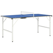 Stol za ping-pong od 5 stopa s mrežom 152x76x66 cm plavi