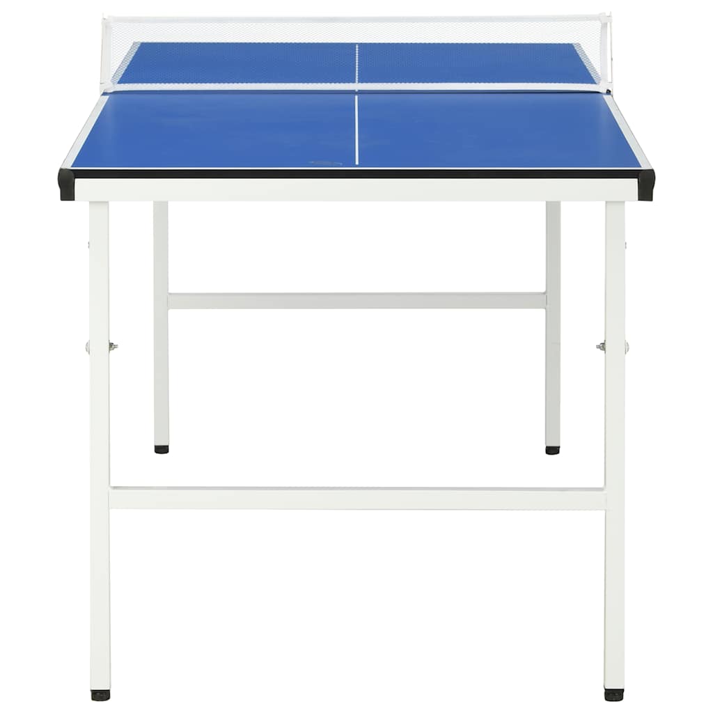 Stol za ping-pong od 5 stopa s mrežom 152x76x66 cm plavi