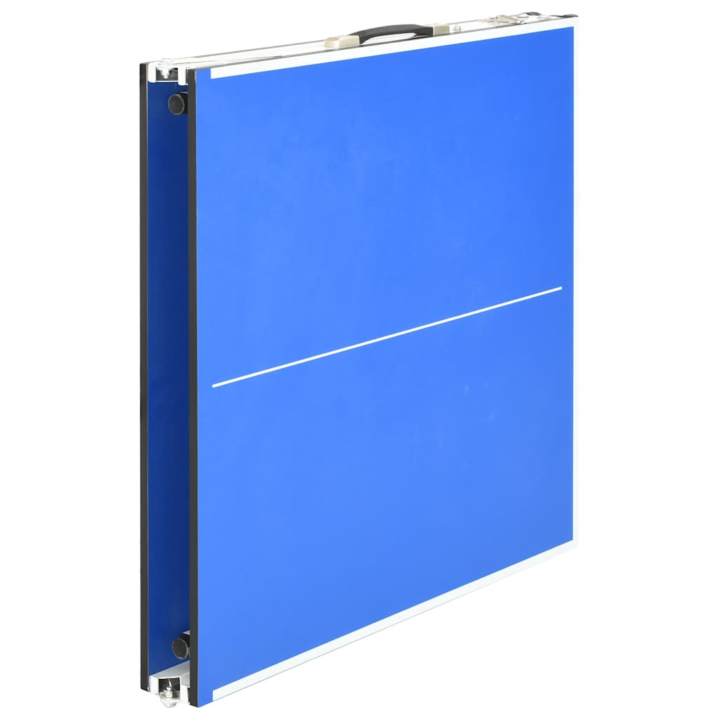 Stol za ping-pong od 5 stopa s mrežom 152x76x66 cm plavi