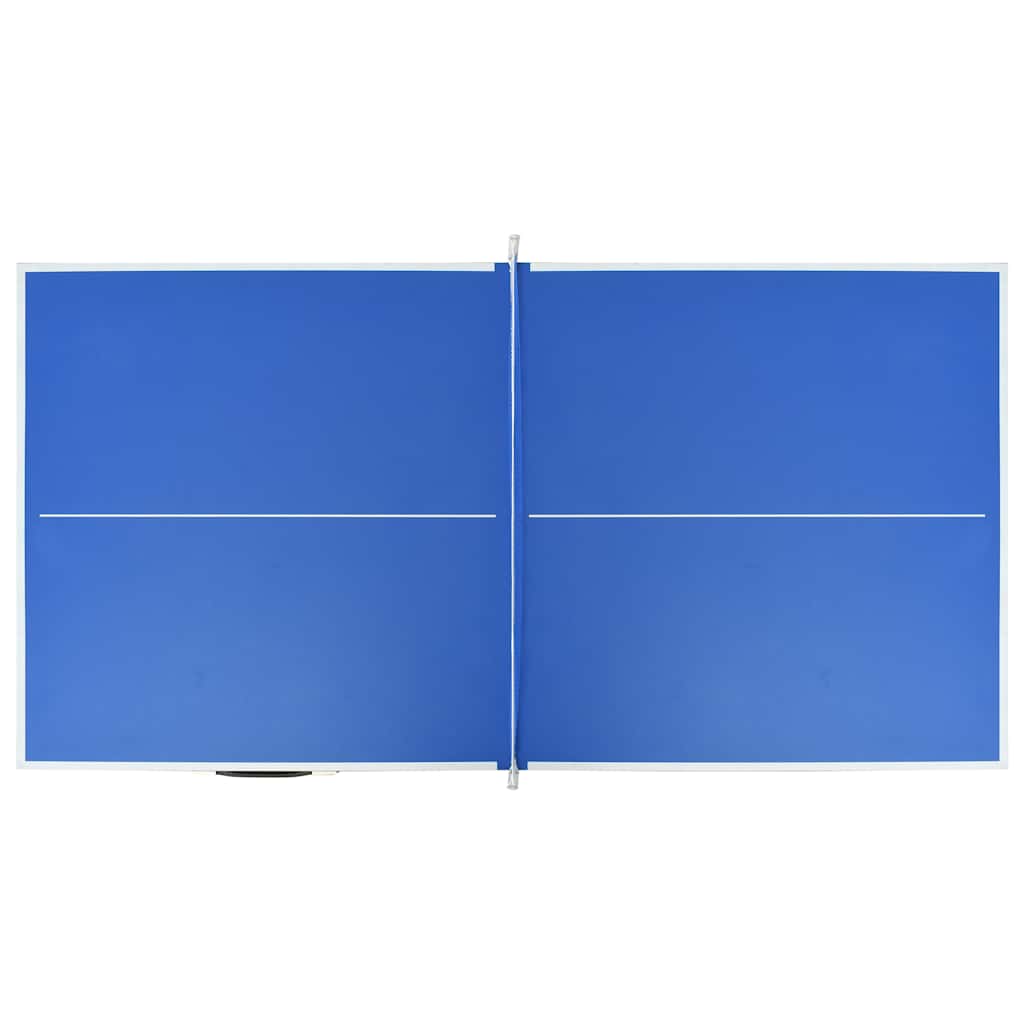 Stol za ping-pong od 5 stopa s mrežom 152x76x66 cm plavi