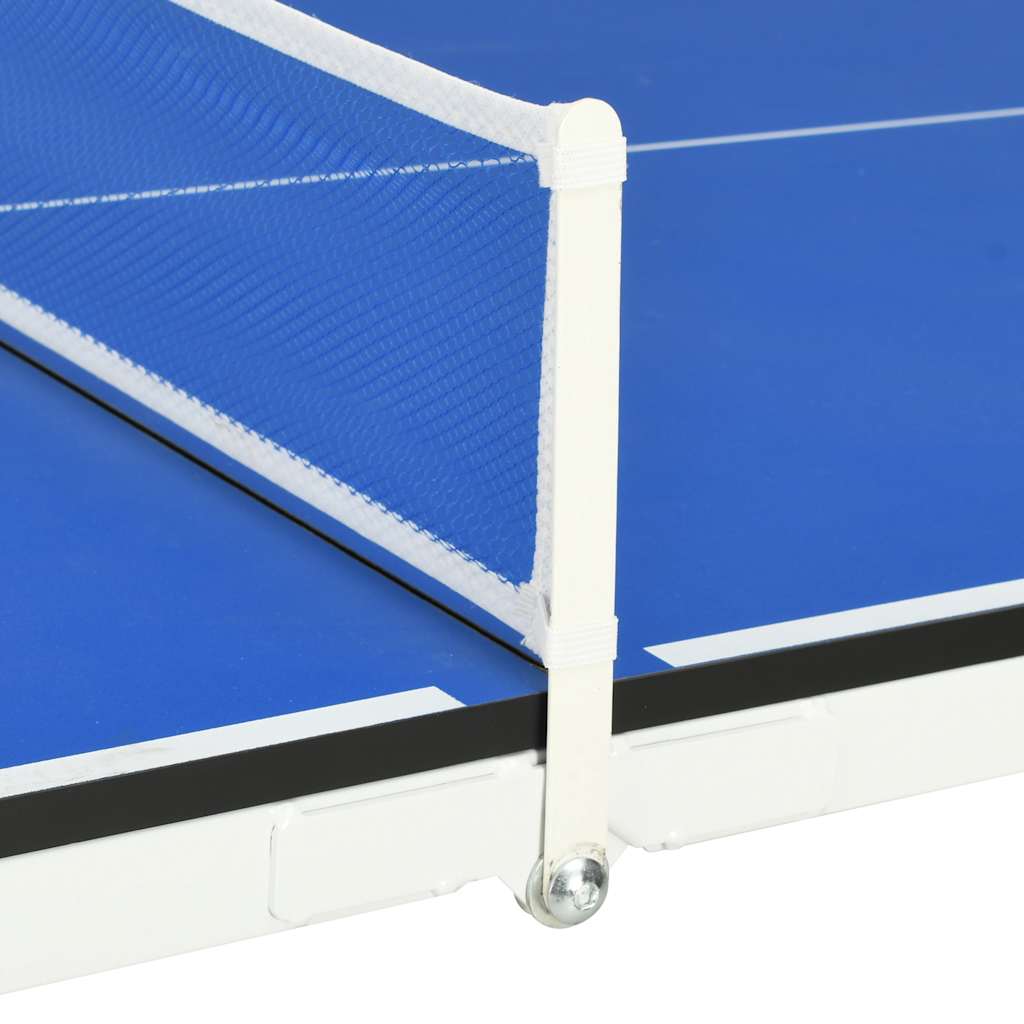 Stol za ping-pong od 5 stopa s mrežom 152x76x66 cm plavi